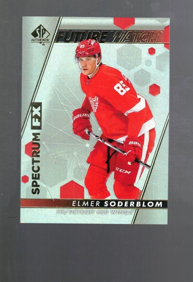 2022-23 SP Authentic Spectrum FX #S71 Elmer Soderblom Future Watch - Image 1 of 2