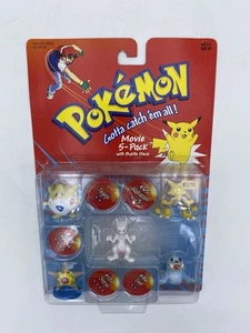 Hasbro Pokémon Movie 5er Pack Figuren mit Battle Discs - Mewtwo Togepi Alakazam - Bild 1 von 6