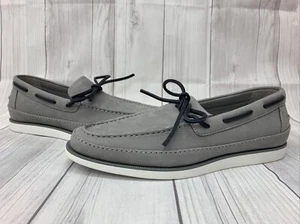 Sperry Gold Cup Kittale 1-Eye Grey Nubuck Boat Deck Shoe Mens 9.5 - Picture 1 of 8