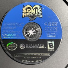 Sonic Heroes (Nintendo GameCube, 2004) Disc Only Tested Works