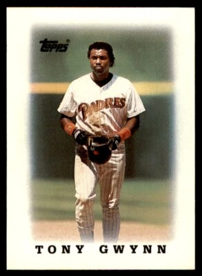 Tony Gwynn 1988 Topps Major League Leaders Minis Card# 74 - Image 1 of 2