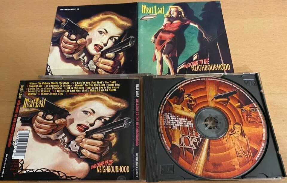 MEAT LOAF - ''WELCOME TO THE NEIGHBOURHOD'' - RARE HARDROCK CD 1995 - Bild 1 von 1