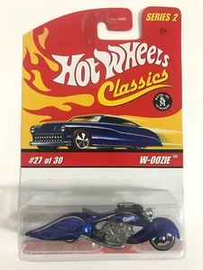 Hot Wheels como nuevo en tarjeta 2005 Classic Series 2 ¡W-Oozie en azul! - Imagen 1 de 5