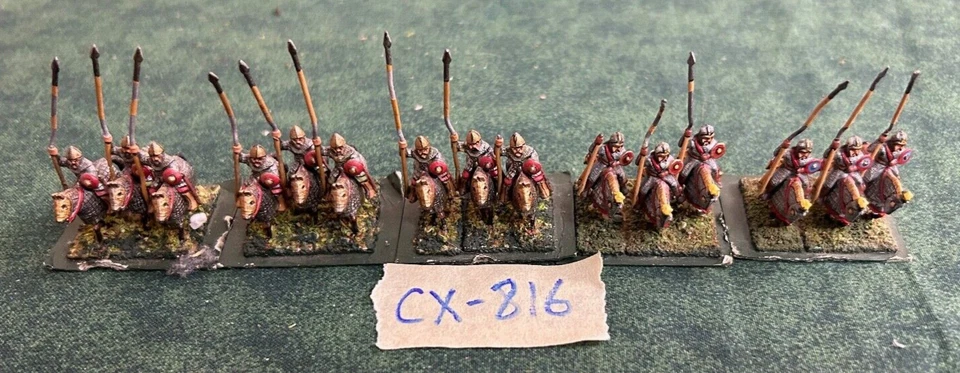 15mm Well Painted Medieval Cavalry ( 3 Broken Spears) Lot CX-816 - Image 1 of 1