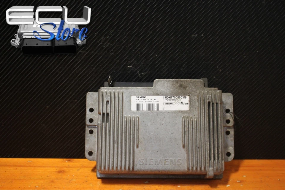 ECU / CENTRALITA MOTOR S115300203A 7700860319 7700105979 - RENAULT MEGANE I 1.6 - Immagine 1 di 1