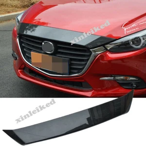 Front Bumper Upper Grille Top Trim Hood Molding Trim for Mazda 3 Axela 2017-2018 - Picture 1 of 6