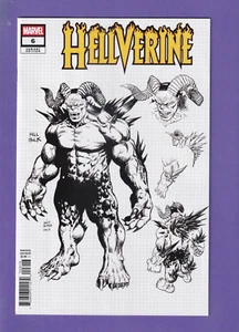 Hellverine #6 1:10 Ienco Design Variant Actual Scans! - Picture 1 of 3