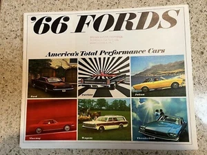 1966 Ford Fords America's Total Performance Cars Mustang Falcon Thunderbird+++ - Bild 1 von 6