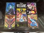 Disney Villains 5 Jigsaw Puzzle Collection Sealed New