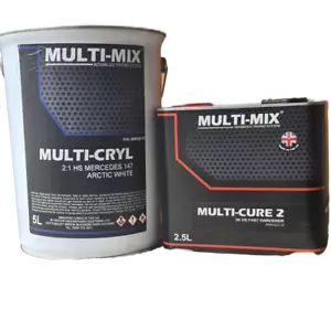 2K DIRECT GLOSS HS ARCTIC WHITE 147 / 9147 PARA MERCEDES- MULTI MIX - Imagen 1 de 16