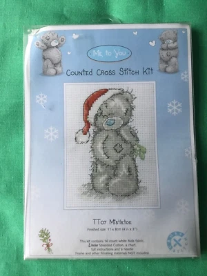 ANCHOR - ME TO YOU CROSS STITCH KIT - TT07 MISTLETOE. - Image 1 of 2