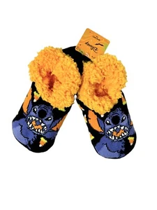 Women’s Halloween Candy Corn Stitch Knit Fuzzy Slipper Socks Sz: 4-10 - NWT - Picture 1 of 5