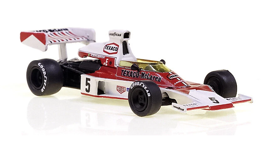 MODELLINO AUTO F1 STATICO BREKINA MCLAREN M23D 1974 #5 EMERSON FITTIPALDI 1/87 - Immagine 1 di 4