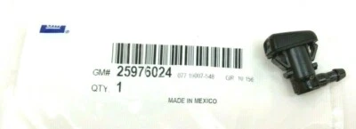 Chevrolet Volt 2011-2015 lavadora de parabrisas líquido pulverizador boquilla de chorro OEM 25976024 Foto 1 de 4