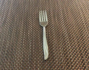 AMC LUCERNE SALAD FORK 6” GLOSSY STAINLESS FLATWARE JAPAN Free Shipping * - Picture 1 of 1