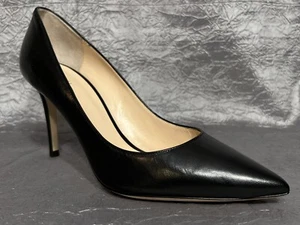 Barneys New York Women's Classy  Shoes Black Leather Pumps 40.5/10.5 - Picture 1 of 11