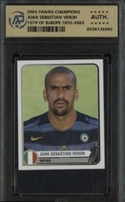 2005 Panini Champions of Europe 1955-2005 Juan Sebastian Veron #157
