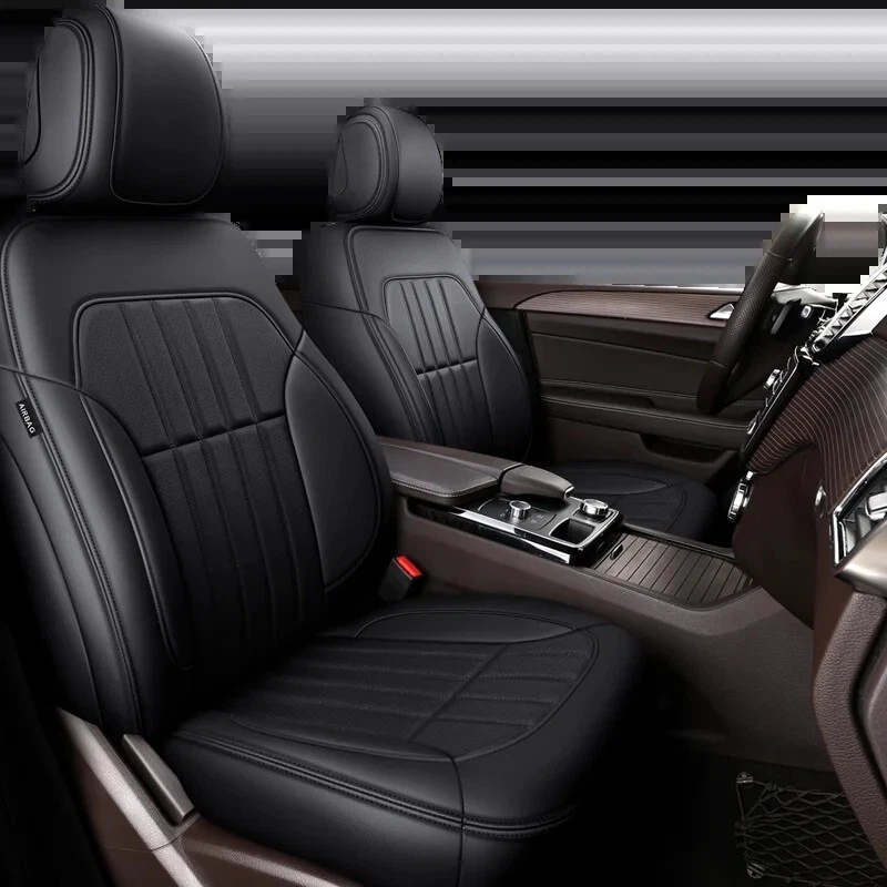 适用于 2016 - 2024 MERCEDES-BENZ GLE 350 450SUV MOTOPTES 汽车 5 座皮革保护套 — 第 1/4 张图片