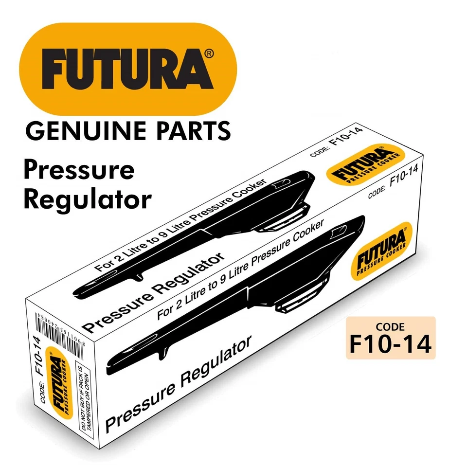  Futura 压力调节器 F 10-14 适用于 2 至 9 升压力锅 美国卖家 — 第 1/1 张图片