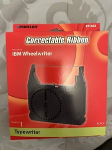 Porelon #11463 Correctable Ribbon for Use in IBM Wheelwriter Black Typewriter - Picture 1 of 1