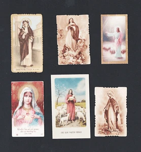 lotto santini-heilige karten lot-lot bilder fromme-konvolut heiligenbilder - Bild 1 von 1