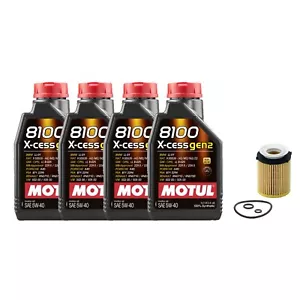 Filter Engine Oil Change Kit (5W40) (4 Liter) (X-CESS GEN2 8100) For Infiniti MB - Picture 1 of 1