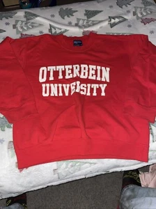 Otterbein University Cardinals MV Sports Men’s Size Small Crew Neck Sweater - Picture 1 of 3