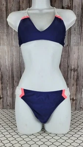 CUPSHE Women's Bikini Swimsuit Low Waist Two Piece Bathing Suit Small - Picture 1 of 4
