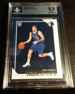 Tarjeta de novato 2018-19 Panini Hoops Luka Dončić #268 BGS 8,5+    - Imagen 1 de 2