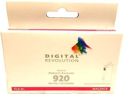 Druckerpatrone Magenta, kompatibel mit HP 920XL CD973AE Magenta - 13,6 ml - Bild 1 von 2