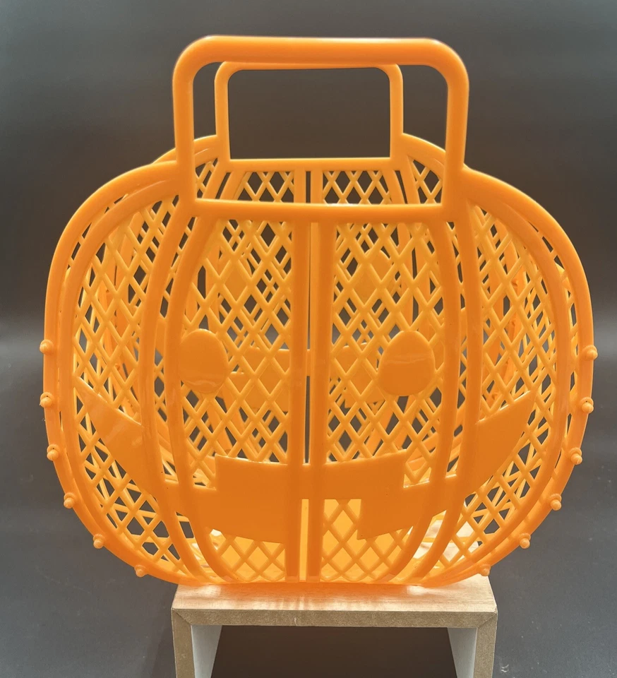 Target Bullseye 2023 Halloween Calabaza Jalea Cesta Jack O Linterna Foto 1 de 4