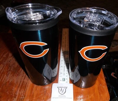 UNO vaso nuevo de 20 OZ Chicago Bears con tapa e inserto - The Memory Co. Foto 1 de 3