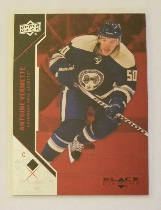 Antoine Vermette (Jackets) 2011-12 Black Diamond hockey RUBY (only 100 made) - Image 1 of 1