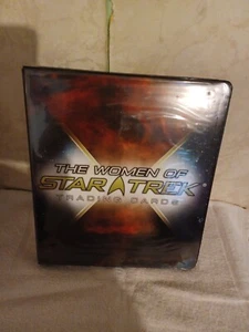 The Women Star Trek Card Folder Plus Full Base Set Of Cards Nos 1 - 81 Inc - Picture 1 of 3