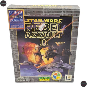 Star Wars Rebel Assault II 2 IBM PC CD-Rom Spiel Big Box Lucasarts 1995 CIB - Bild 1 von 9