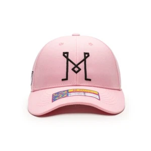 Inter Miami Pink Adjustable Hat Fan Ink Officially Licensed - Picture 1 of 5