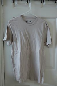 NEW Save Khaki United Small S Crew Neck Tee T Shirt - Grey