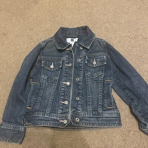 Gap Kids Girls Jean Jacket Size S (6-7 Years) - Picture 1 of 7