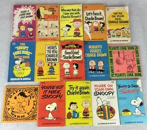 Peanuts Charlie Brown Silver/Bronze Age Comics Lot 15 by Charles M. Schulz - Picture 1 of 10