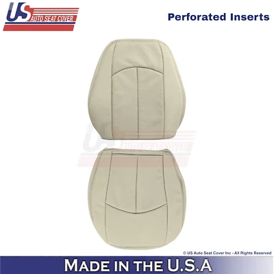 Fundas de repuesto de cuero beige para pasajero Mercedes-Benz Clase E 2002-2009 Foto 1 de 4