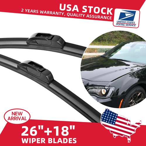 26"+18" For Jeep Cherokee 20182014 Quality Windshield Wiper Blades All