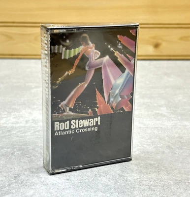 Atlantic Crossing by Rod Stewart (CASSETTE TAPE, 1975, Warner) SEALED - Image 1 of 3