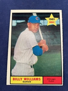 Topps 141 1961 Billy Williams Chicago Cubs aspecto de alto grado como nuevo Oc? MC? ¡Agudo!¡! - Imagen 1 de 6