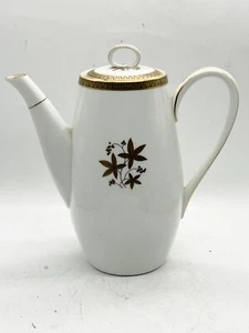 VINTAGE NORITAKE TEAPOT CHINA MADE IN JAPAN GOLDCOAST PATTERN - Picture 1 of 12