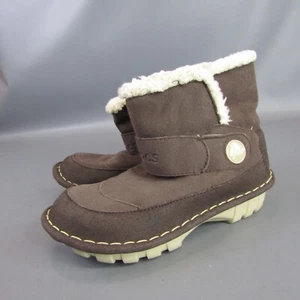 Crocs Sherpa gefütterte Winterstiefel Kinder Gr. 13 dunkelbraun Kinder Jungen Mädchen - Bild 1 von 8
