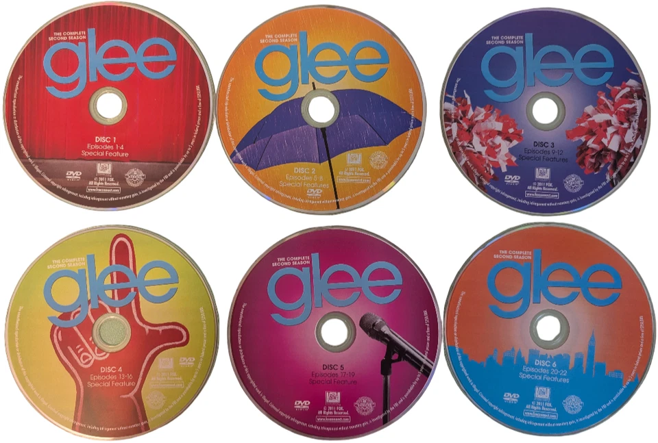 Glee : The Complete Second Season (DVD ONLY) - Image 1 of 1