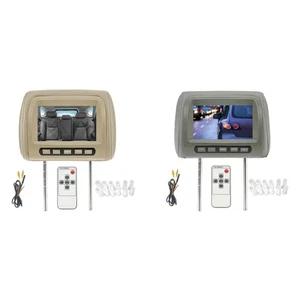 Car Headrest Monitor Easy Installation Portable DC12V Automotive Accessories - Picture 1 of 14