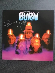 Deep Purple Burn 2019 Rhino Reissue LtdEd/2600 Colored Vinyl Signed Glen Hughes - Picture 1 of 5