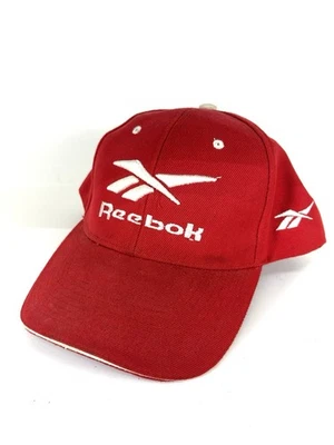 Gorra Reebok Años 90 Logo Bordado Snapback Usada Estado Azul Marino/Rojo De Colección Foto 1 de 4