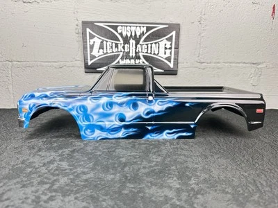 CUSTOM PAINTED RC TRUCK BODY ARRMA KRATON 6S TRAXXAS E-REVO T/E MAXX CHEVY C-10 - Image 1 of 4